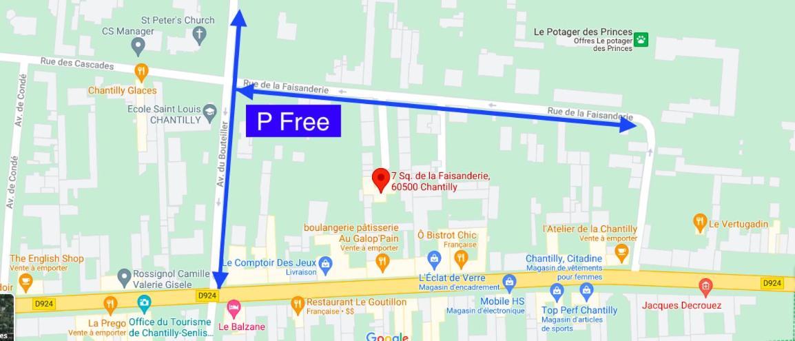 Les Studios De La Faisanderie Chantilly Exteriör bild